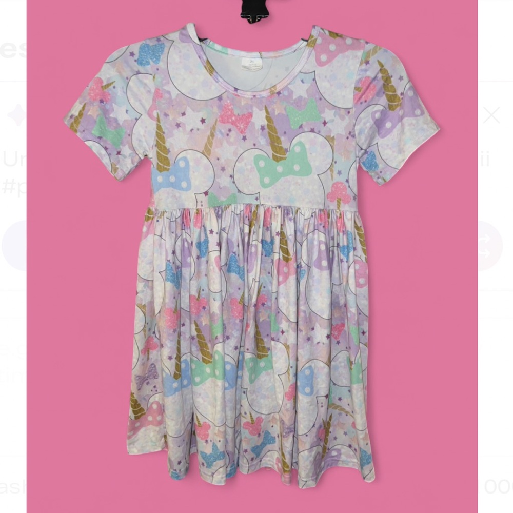 Magical Disney Mickey Unicorn Celebration Superstar Party Dress